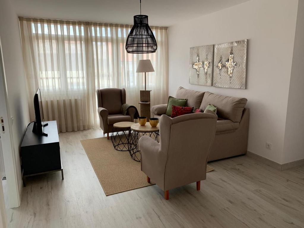 Apartamento Los Arcos リャネス エクステリア 写真